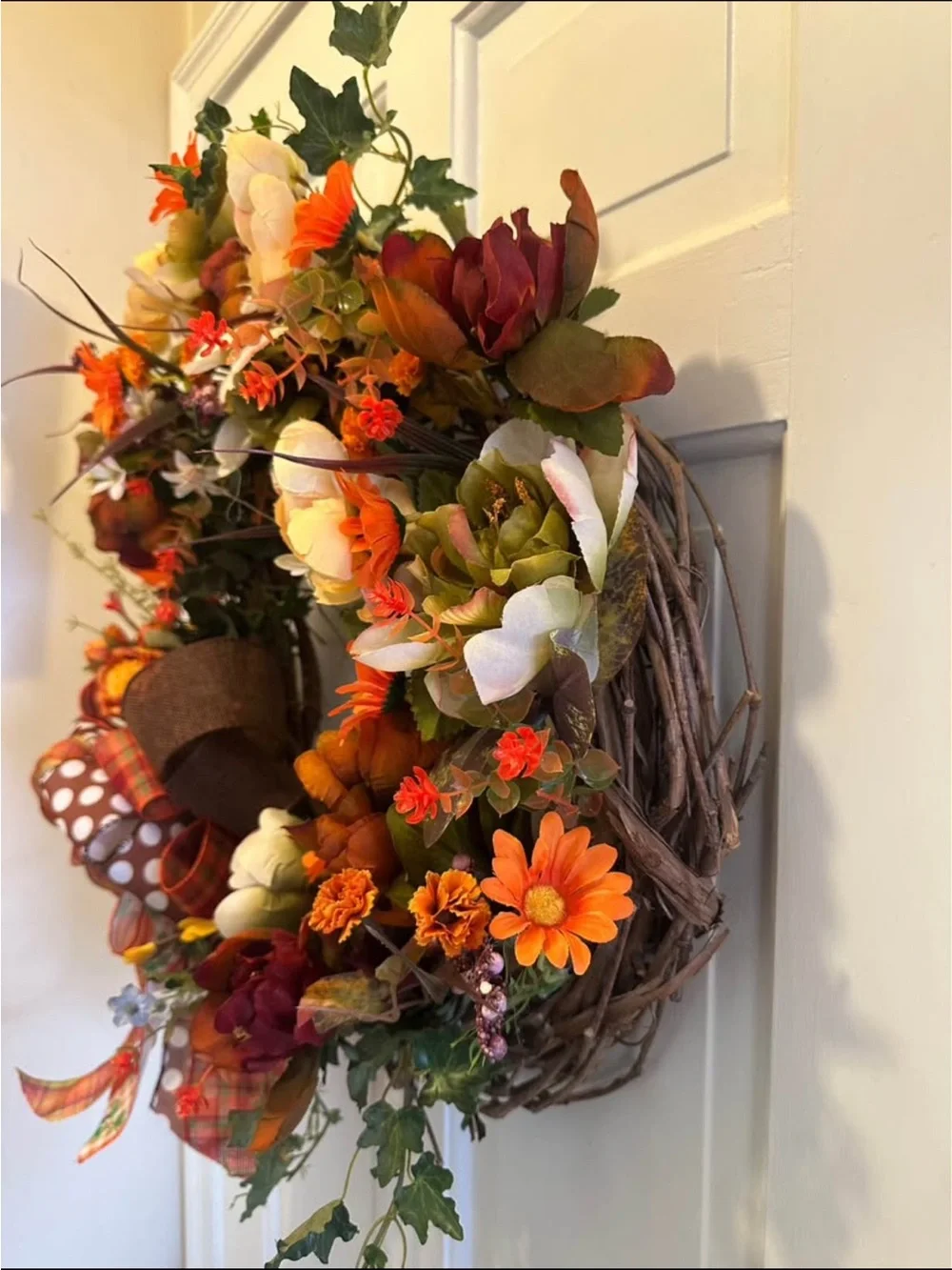 Autumn wreath (handmade)